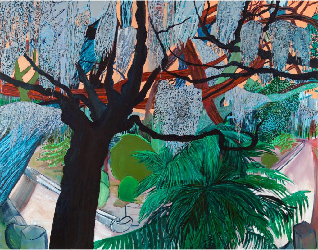 Sue McNally Bonaventure Cemetery, GA, 2014 Oil on canvas 90 x 114 inches