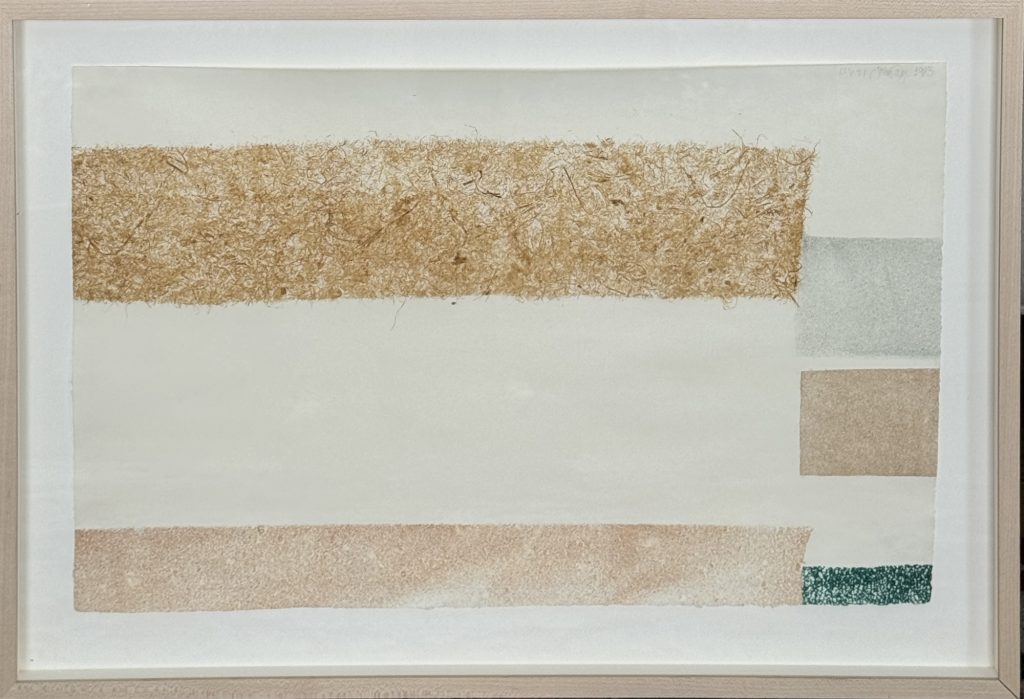 John Cage HV #21, 1983 Series of 36 monotype collagraphs 11 3/4 x 18 1/2 in.