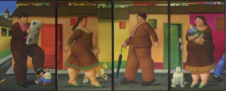 Fernando Botero, The Street