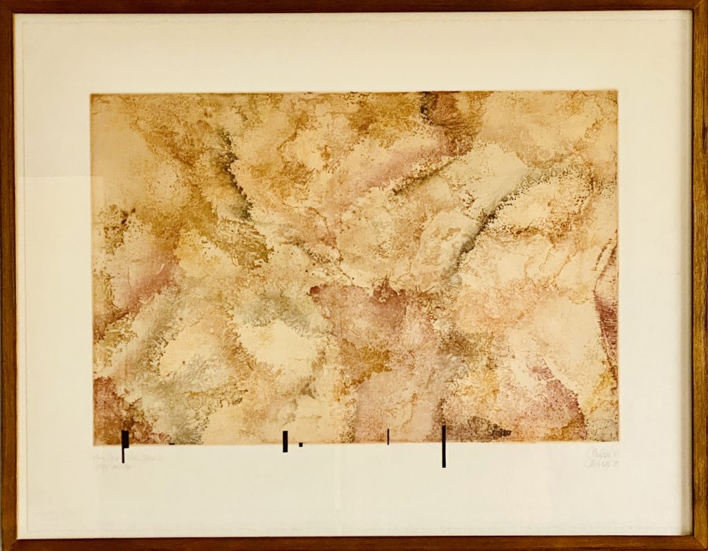 John Cage Where There Is Where There Urban Landscape, 1987-89 From 48 unique color aquatints with flat bite etching 22¾ × 30 in.