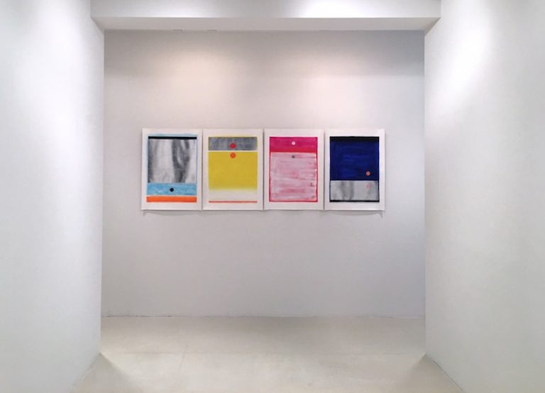 Vertigo, Works on paper, installation view