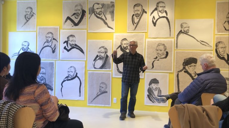Artist Talk with Zhang Hongtu on Van Gogh/Bodhidharma