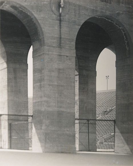 Man Ray, Untitled (Los Angeles Memorial Coliseum)