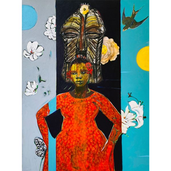 Janet Taylor Pickett Melancholy & Memory, 2021 Acrylic and collage on canvas 40 x 30 inches