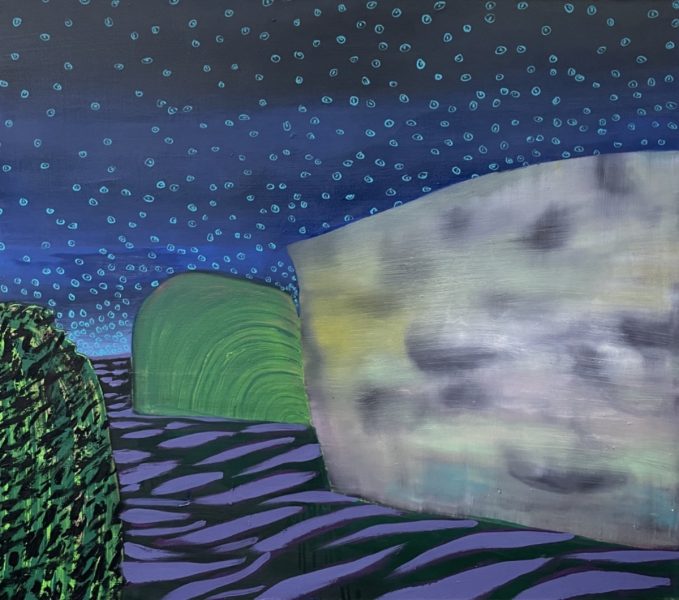 Sue McNally participates at the Arts Center at Duck Creek