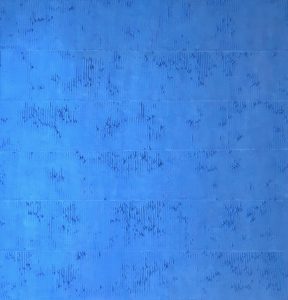Hyung-dae Kim Halo 14, 2014 Acrylic on canvas 40 x 40 inches Signed, dated, and inscribed by the artist