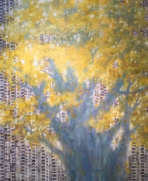 Zhang Hongtu, Landscape, Out of Focus