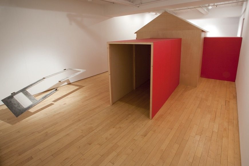 Pasha Radetzki, Crossed House, installation view