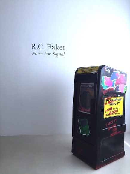 RC Baker: Noise for Signal, installation view