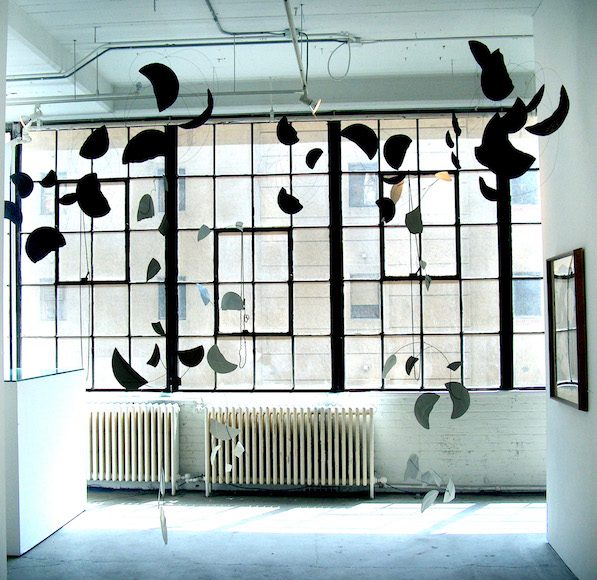 Jackie Matisse, "New Art Volant", Installation view