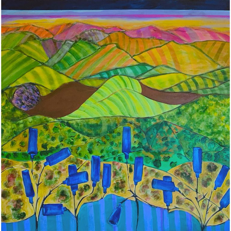 Janet Taylor Pickett Ode to Arcadia I, 2025 Acrylic on canvas 48 x 36 inches
