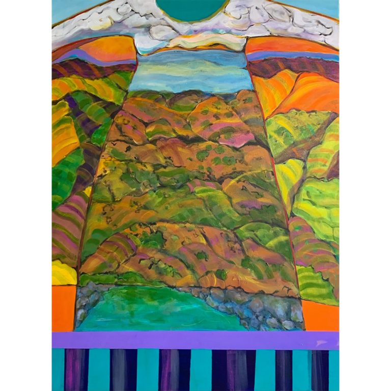 Janet Taylor Pickett Ode to Arcadia II, 2025 Acrylic on canvas 48 x 36 inches